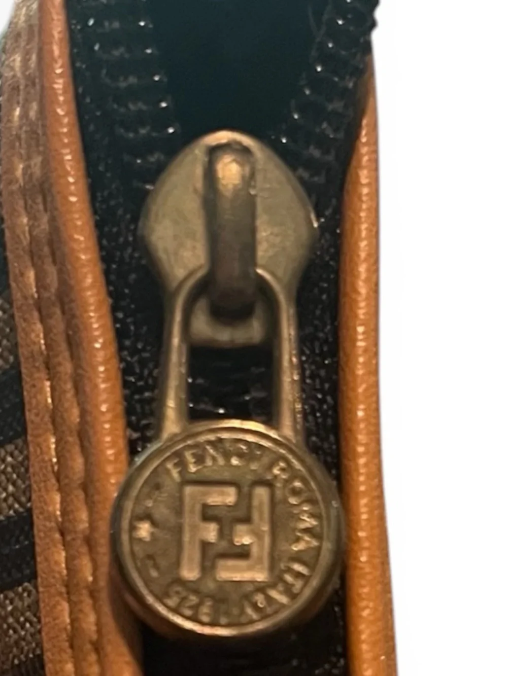 Vintage Fendi cosmetic bag